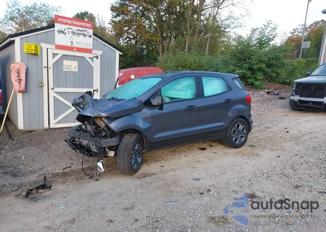 2021 Ford Ecosport S from USA, damaged, VIN MAJ3S2FE6MC418501